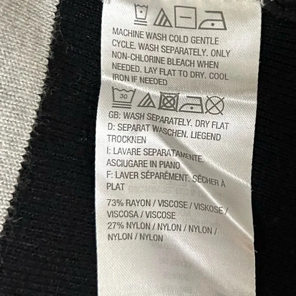 Women's Color Block Open Front Cardigan - Picture 8 of 8